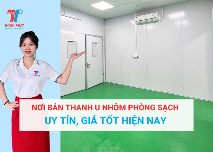 thanh u nhôm phòng sạch