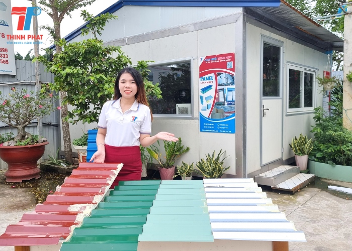 ứng dụng tôn PU chống nóng