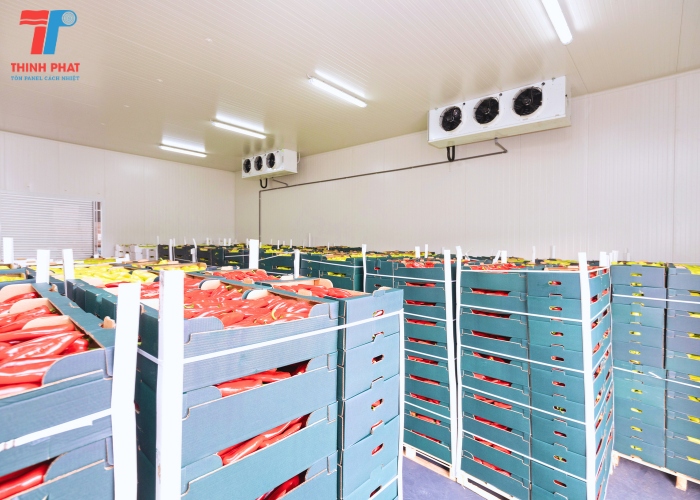 ứng dụng của tấm panel làm kho lạnh