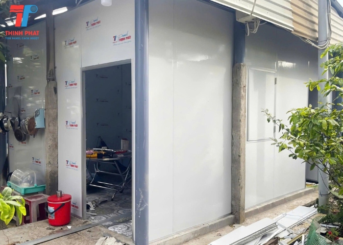 ứng dụng của tấm panel làm nhà ở
