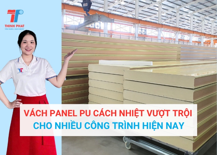 vách panel pu cách nhiệt