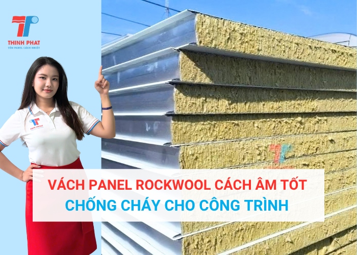 vách panel rockwool