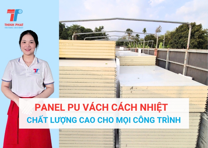 panel pu vách cách nhiệt