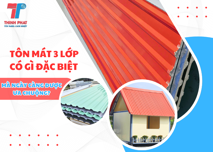 tôn mát 3 lớp