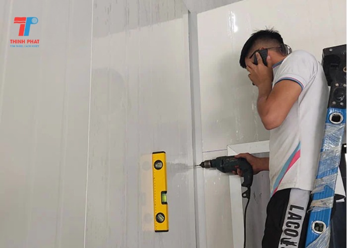 Quy trình thi công V nhôm panel